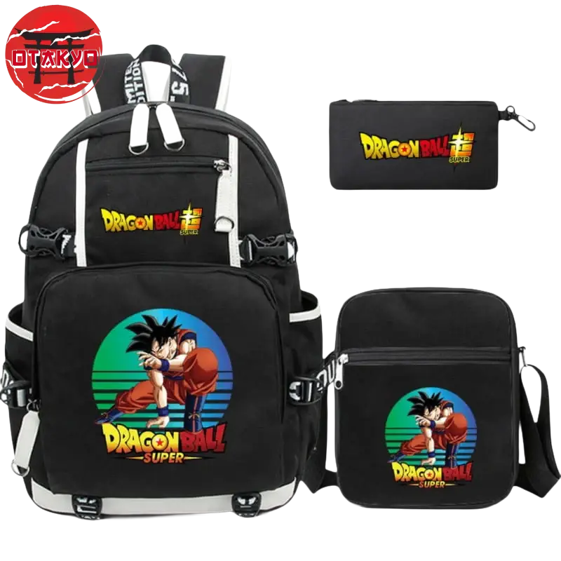 Backpack with Pencil Case and Shoulder Bag Son Goku DBS - Dragon Ball Z™