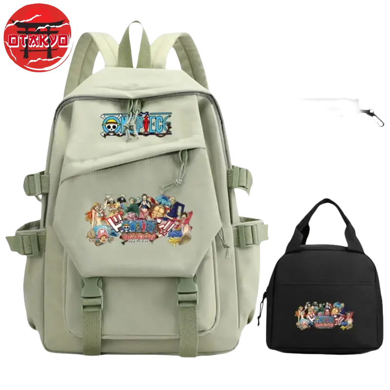 Backpack with Pencil Case and Shoulder Bag Straw Hat Crew - One Piece™