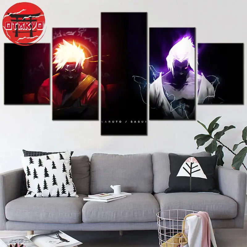 Canvas Naruto x Sasuke Eternal Rivals - Naruto Shippuden™