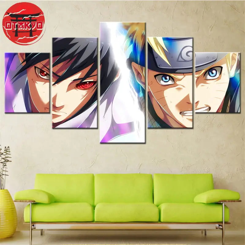 Canvas Sasuke & Naruto Duel of Destinies - Naruto Shippuden™