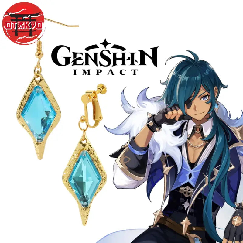 Boucles D'oreilles Kaeya - Genshin Impact™