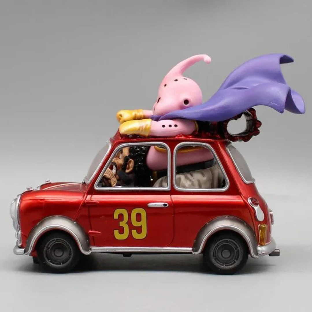 Figure Majin Buu & Mr. Satan "Red Car" - Dragon Ball Z™