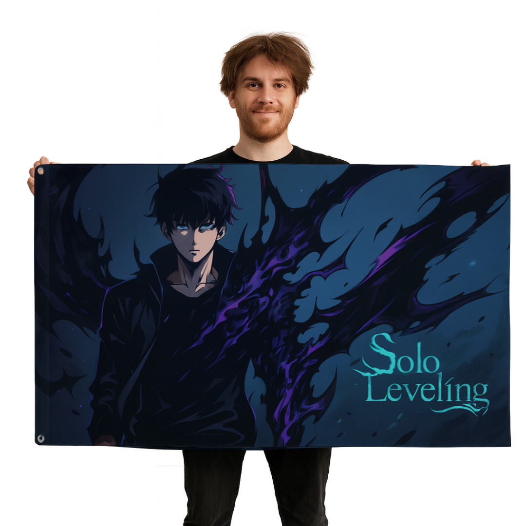 Flag Sung Jin-Woo "Shadow Monarch" – Solo Leveling™