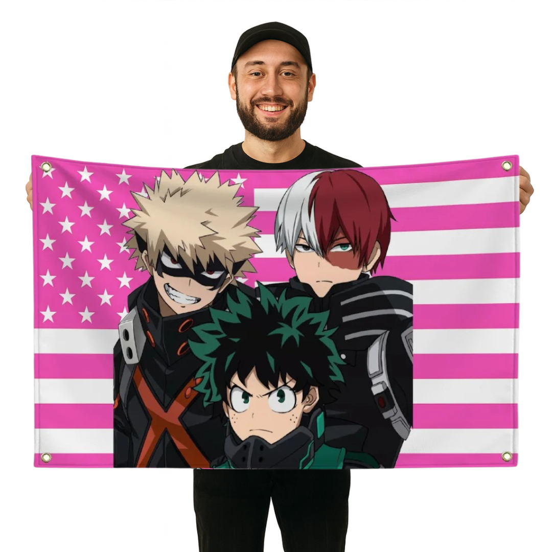Flag "Trio of Heroes" – My Hero Academia™