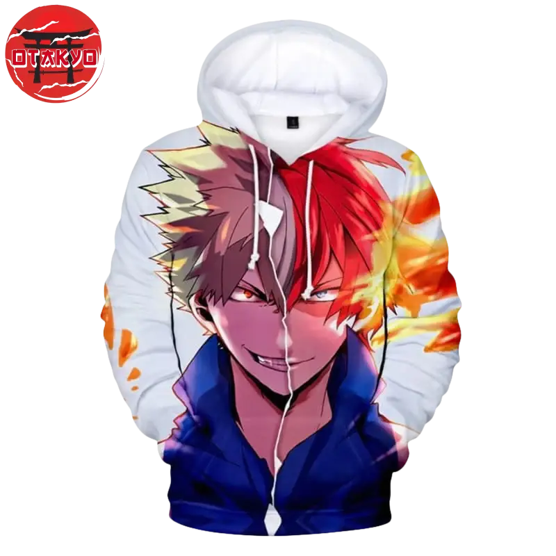 Hoodie Bakugo x Shoto - My Hero Academia™