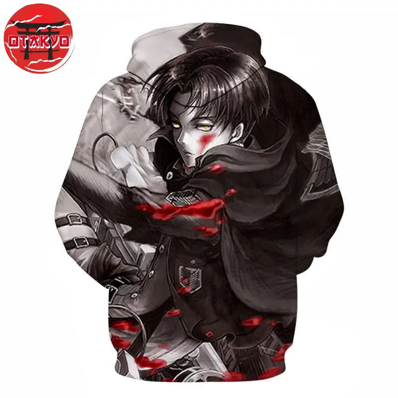 Hoodie Levi "Blood" - Attack on Titan™