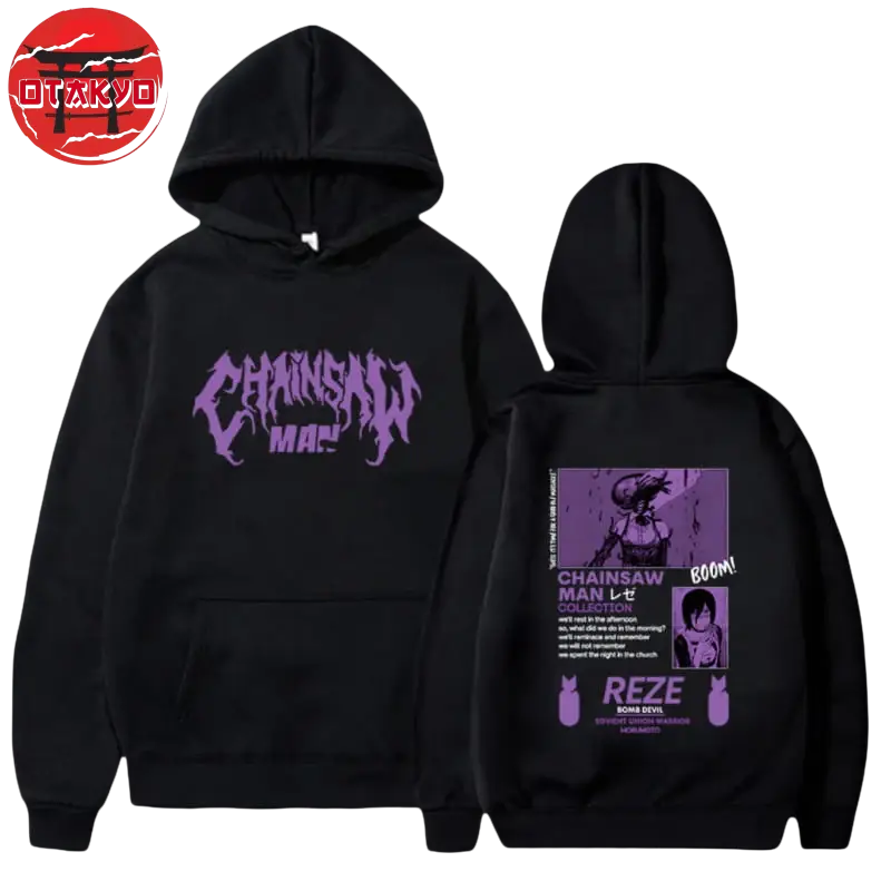 Hoodie Reze "Bomb" - Chainsaw Man™