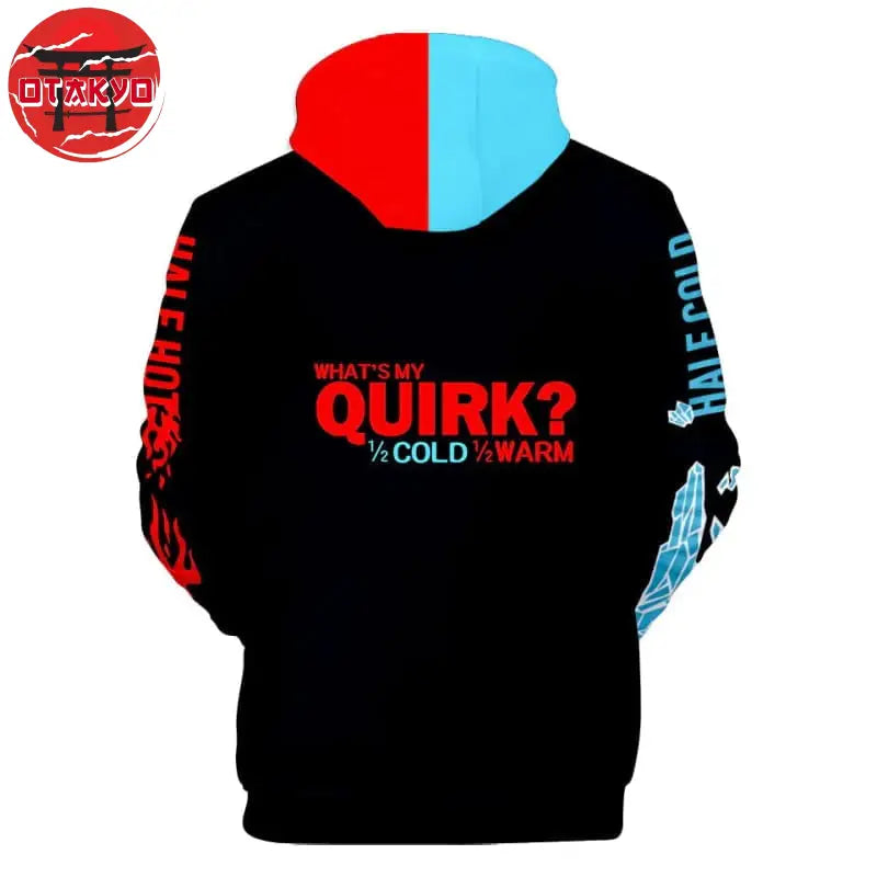 Hoodie Shoto "Ice and Fire" - My Hero Academia™