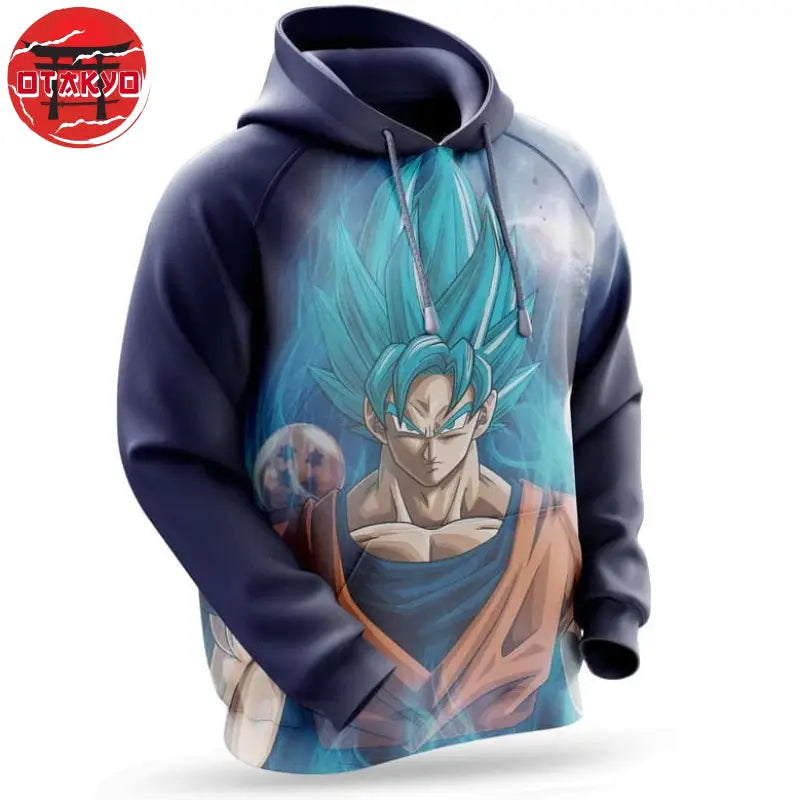 Hoodie Son Goku "Super Saiyan Blue" - Dragon Ball Z™