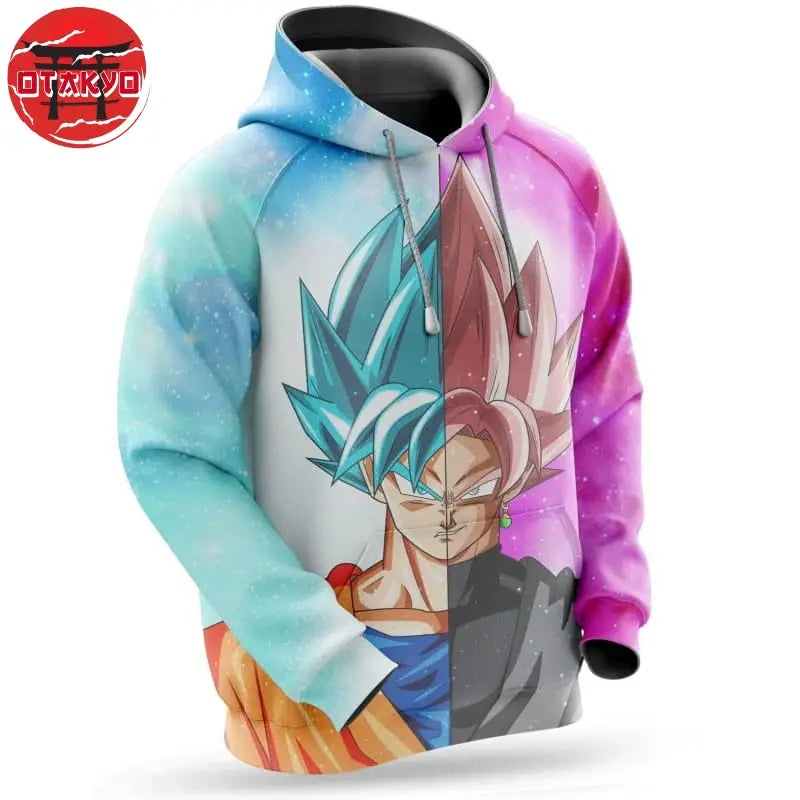 Hoodie Son Goku "Super Saiyan Blue / Pink" - Dragon Ball Z™