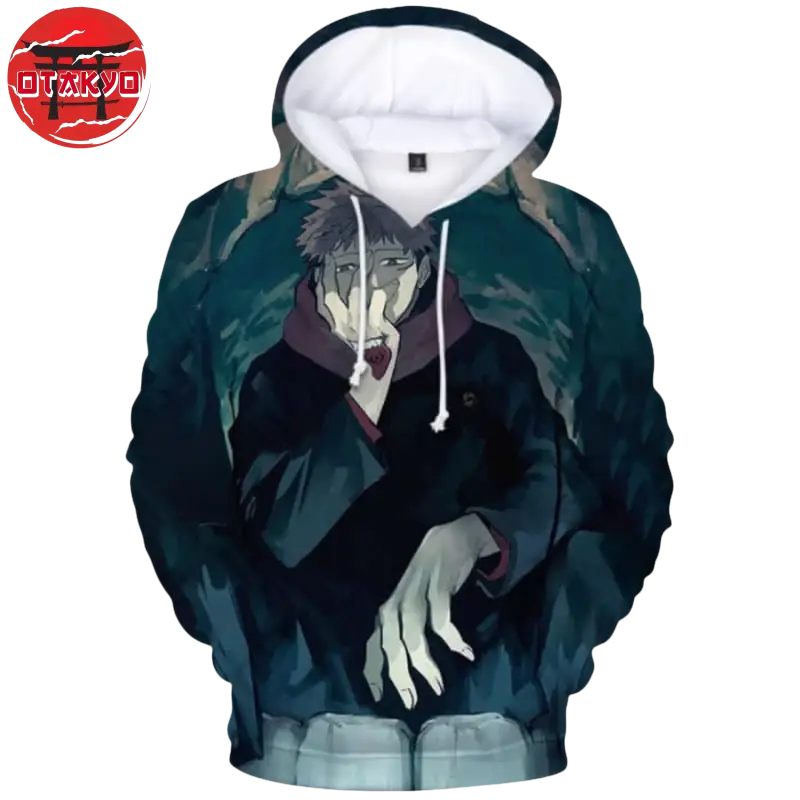 Hoodie Yuji "Cursed" - Jujutsu Kaisen™