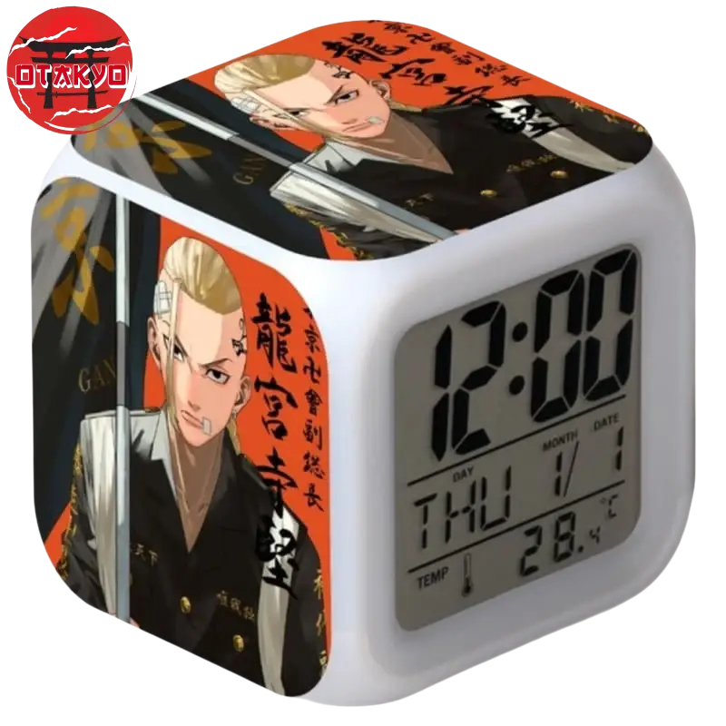 LED Alarm Clock Draken ( Ken Ryuguji ) - Tokyo Revengers™