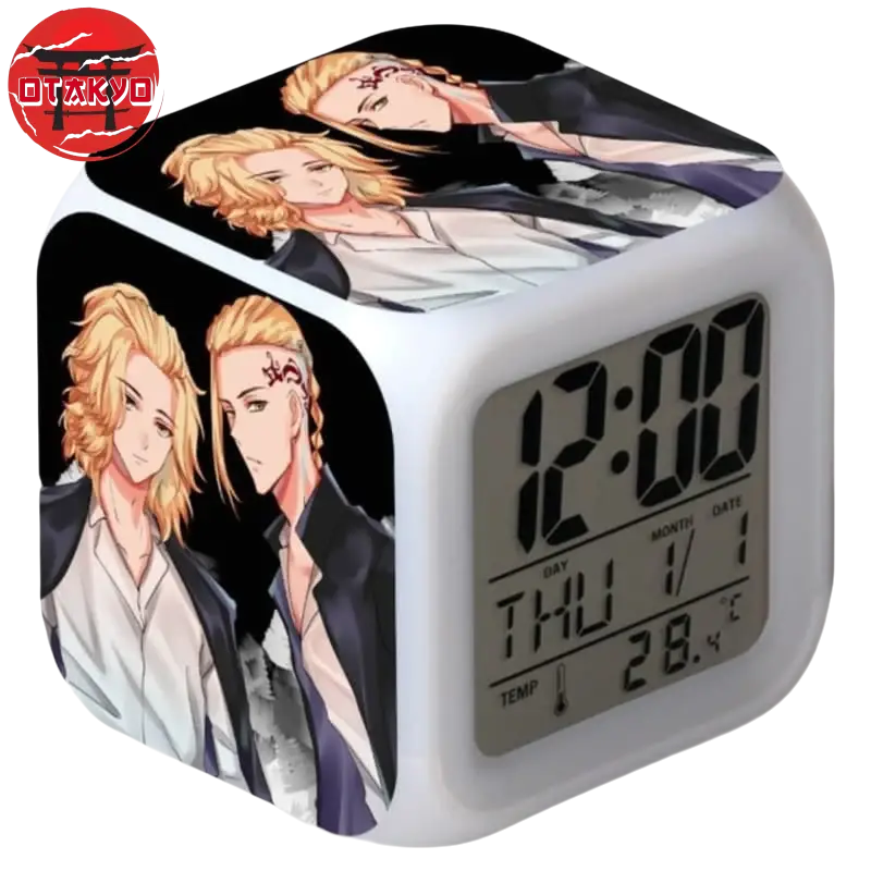 LED Alarm Clock Mikey X Draken - Tokyo Revengers™