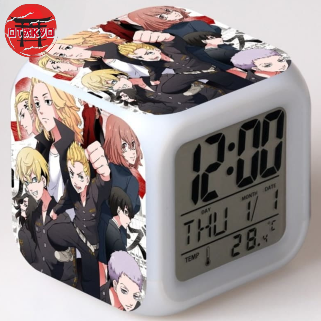LED Alarm Clock Tokyo Manjikai Toman - Tokyo Revengers™