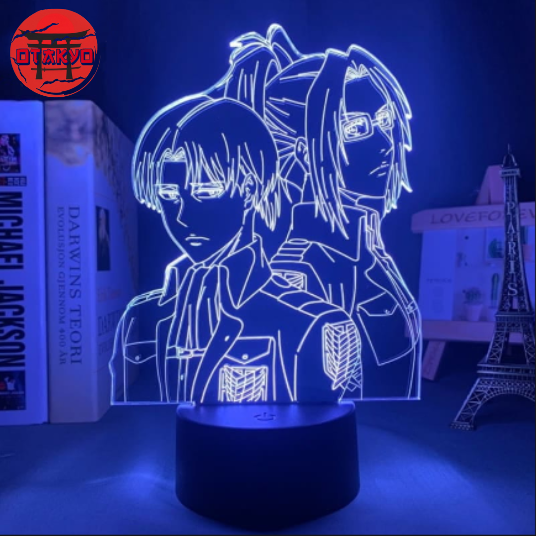 LED Lamp Levi with Hange - Attack on Titan™