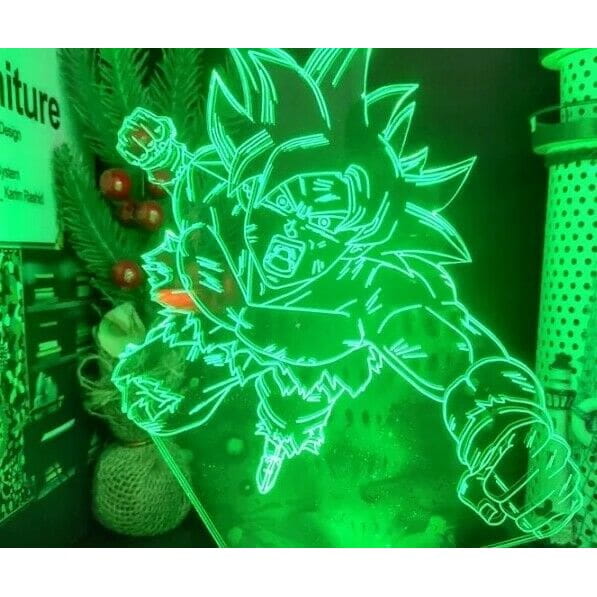 LED Lamp Son Goku SSJ God - Dragon Ball Z™