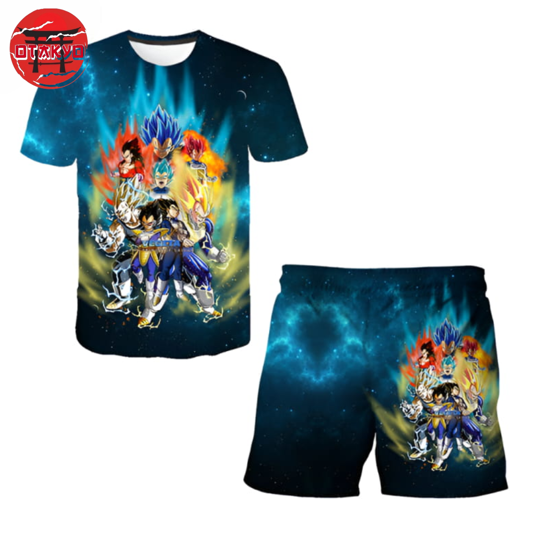 Pajama Short Vegeta's Transformations - Dragon Ball Z™