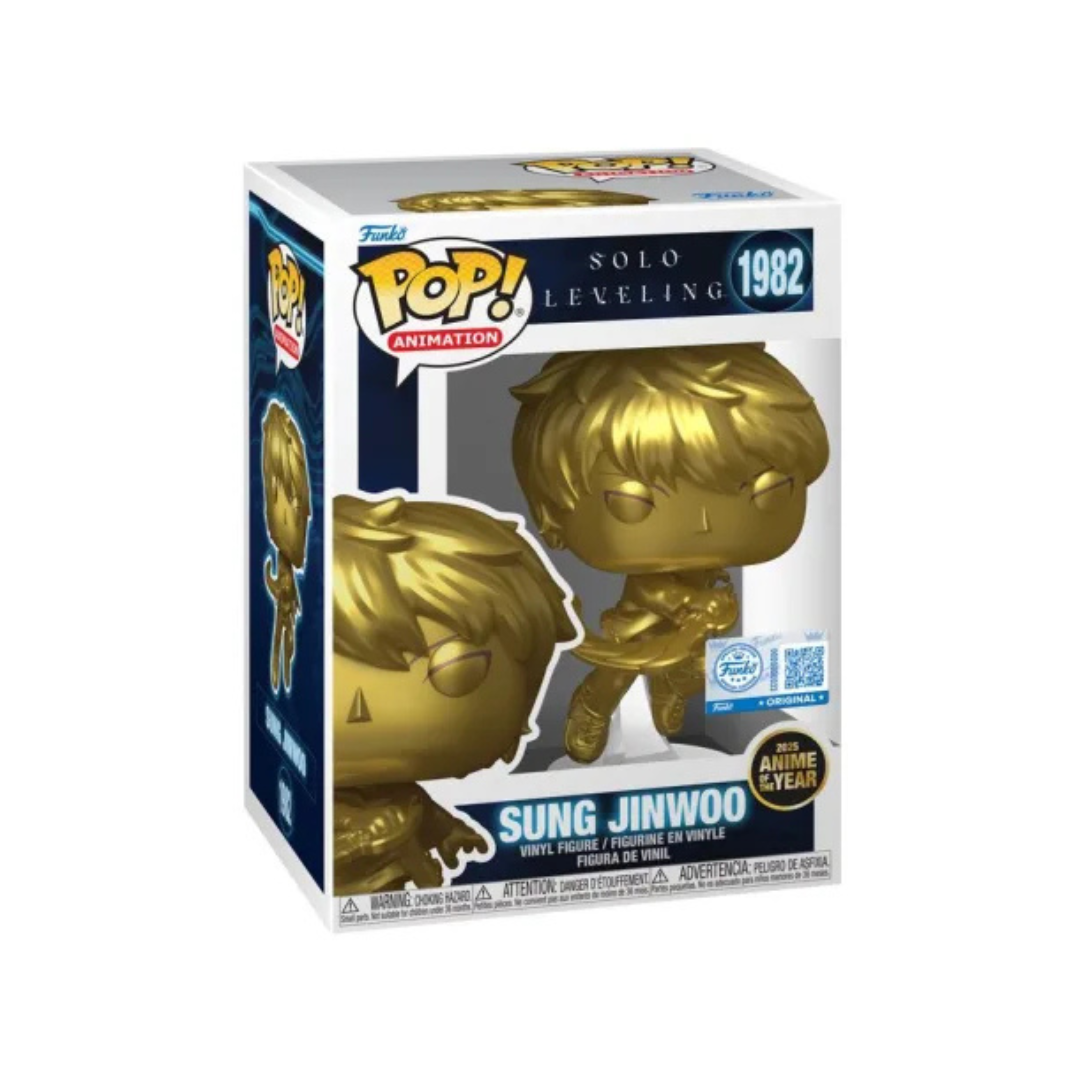Pop Figure Sung Jinwoo "Gold" - Solo Leveling™