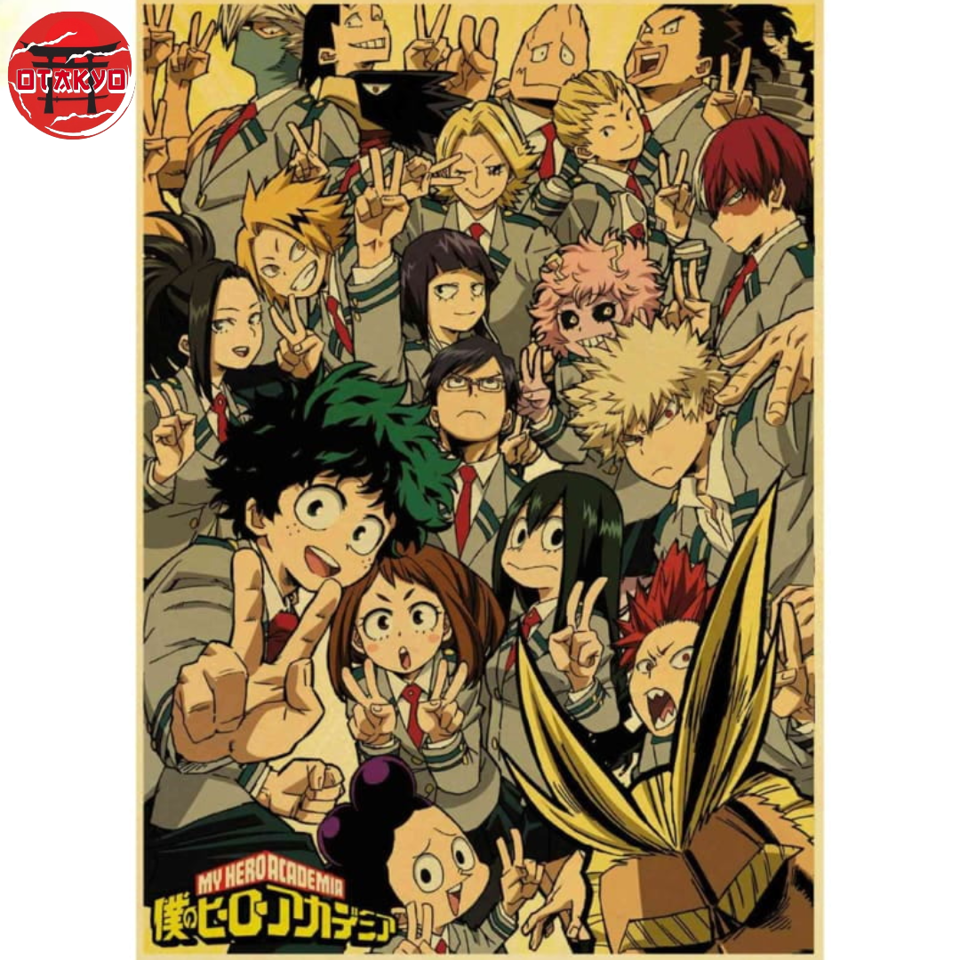 Poster Class 1-A from Yuei - My Hero Academia™