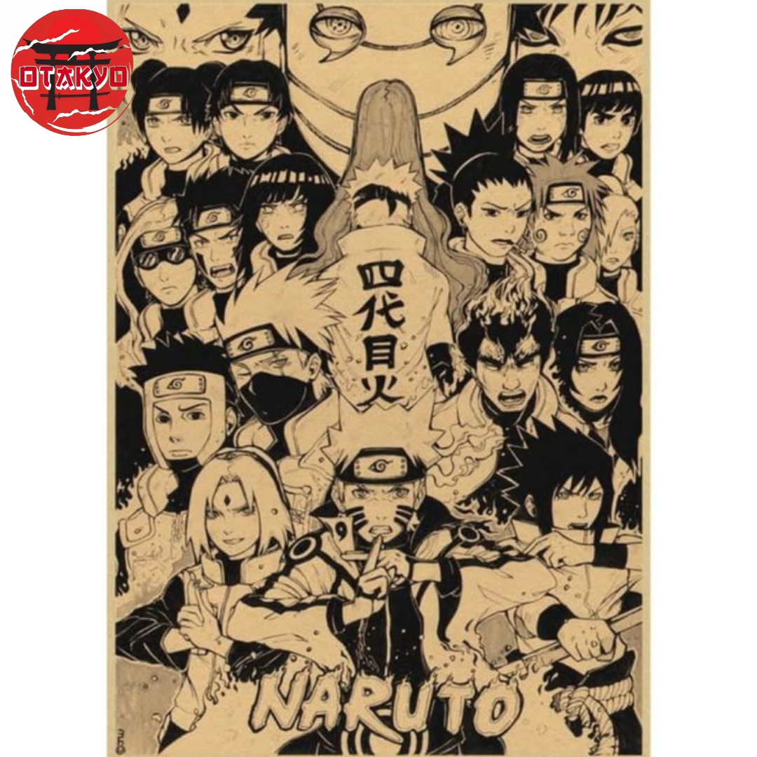 Poster Fourth Great Ninja War - Naruto™