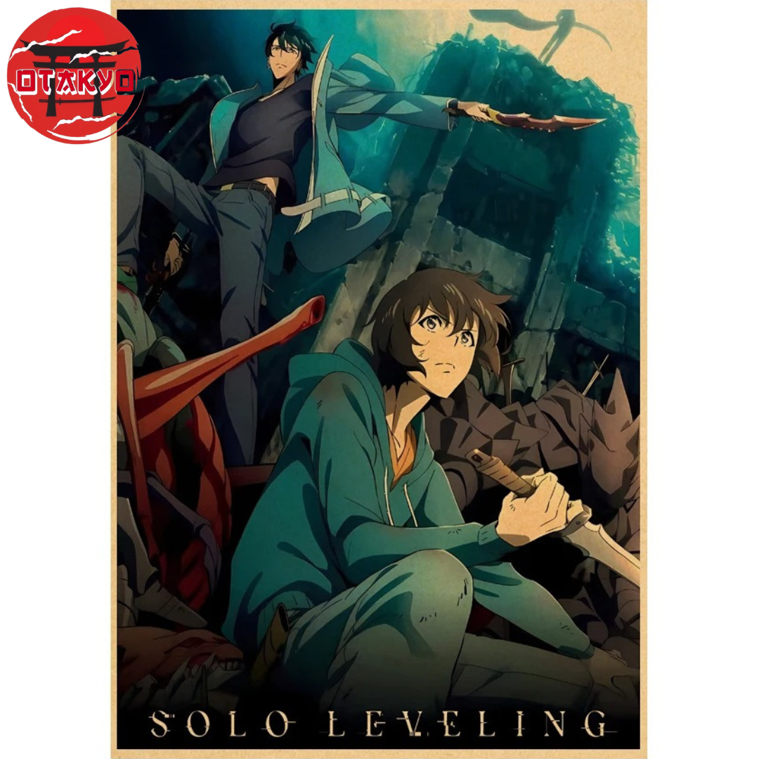 Poster Sung Jin-Woo "Dungeon Beginning" - Solo Leveling™