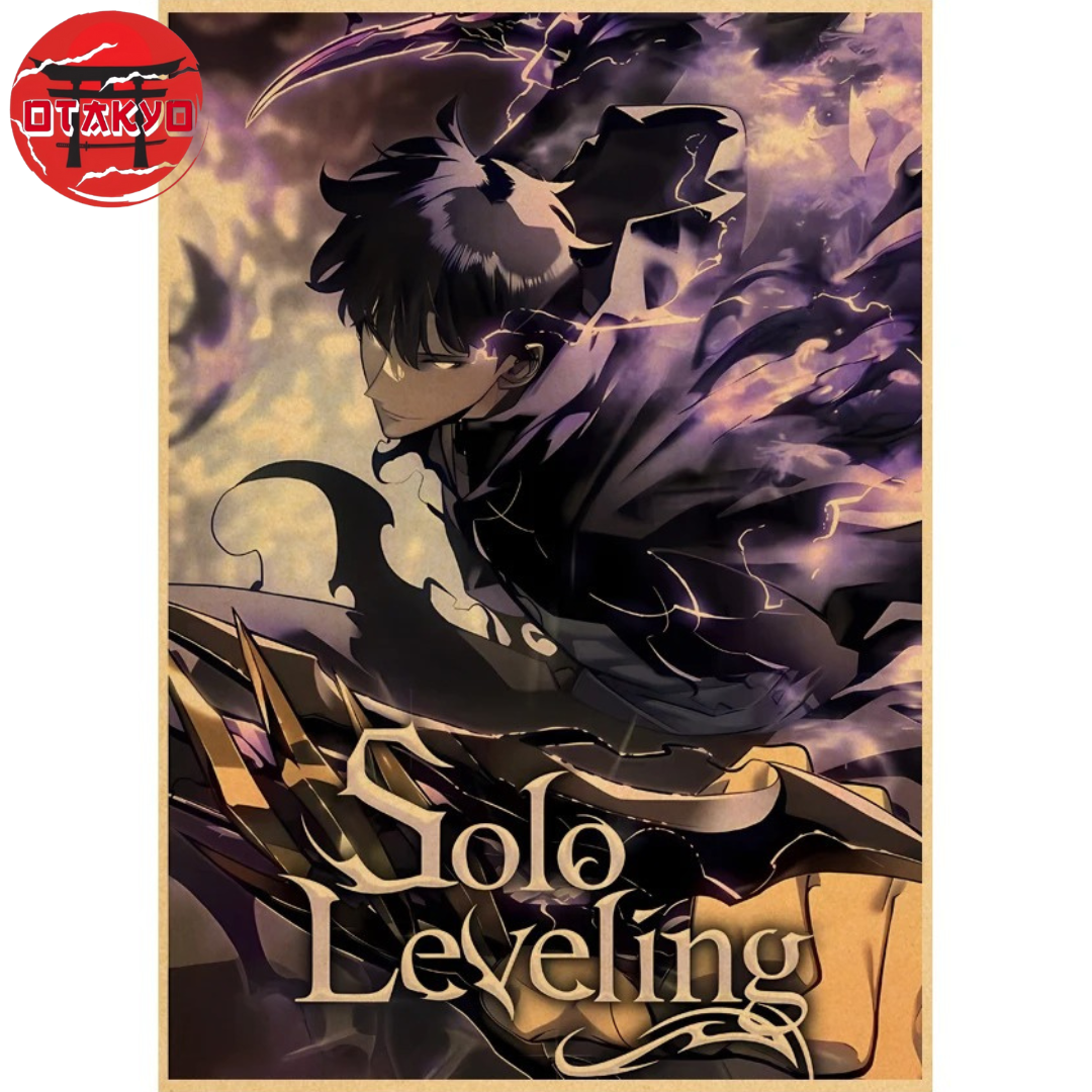 Poster Sung Jin-Woo "Monarch's Power" - Solo Leveling™