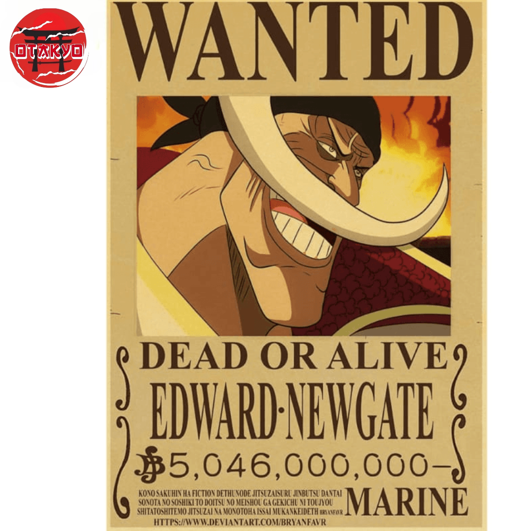 Poster Wanted Whitebeard - One Piece™