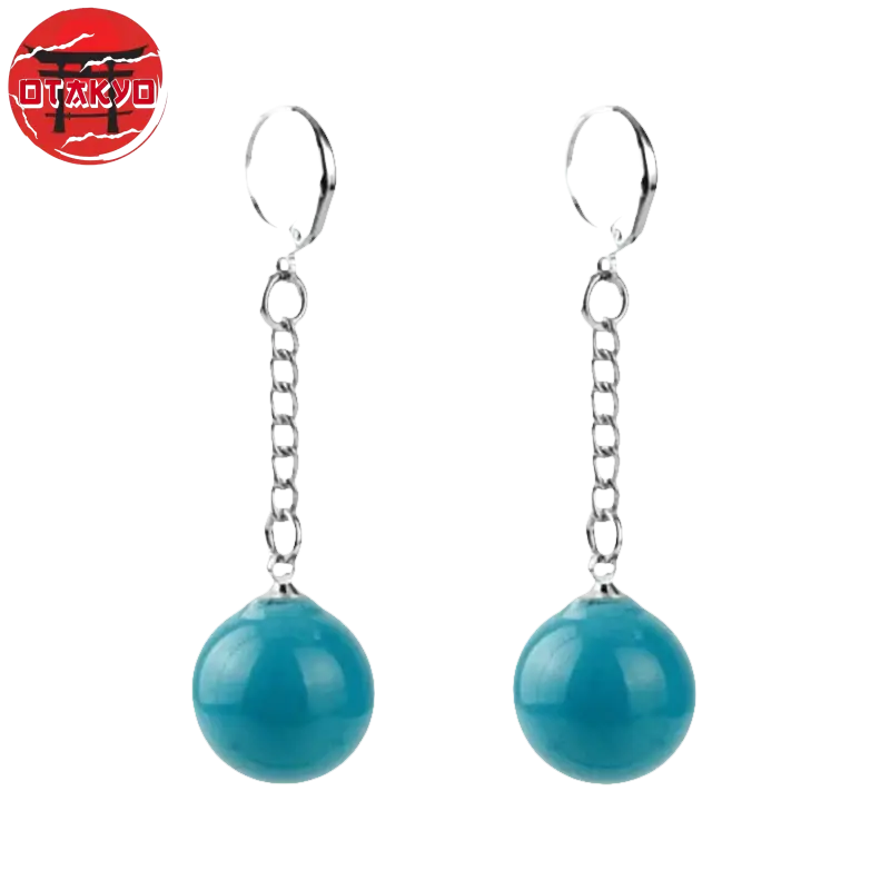 Boucles d'oreilles Potalas Bleu - Dragon Ball Z™