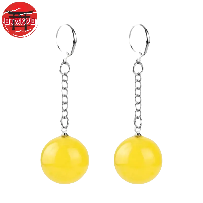 Boucles d'oreilles Potalas Jaune - Dragon Ball Z™