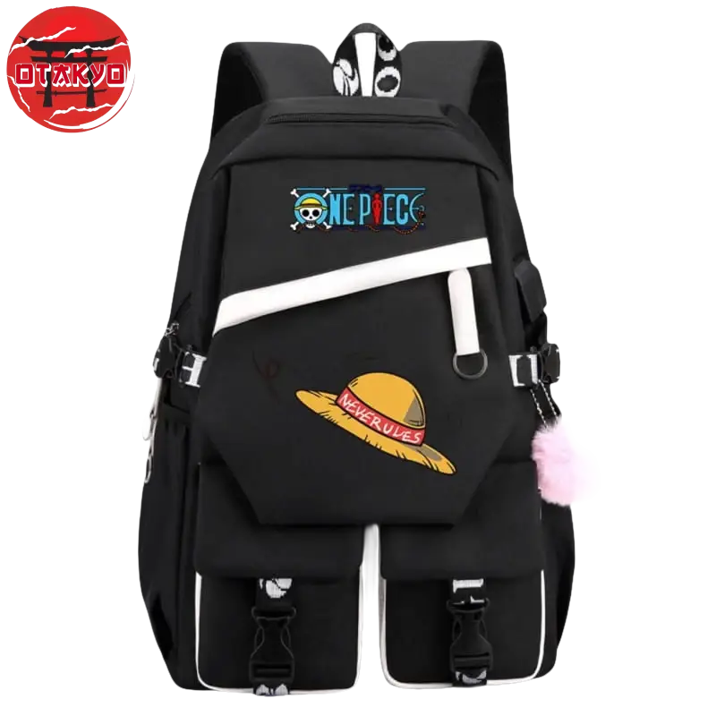 Satchel Straw Hat "Never Rules" - One Piece™
