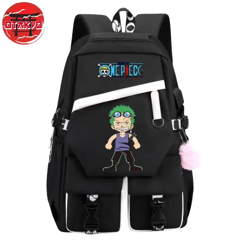 School Bag Zoro Black - One Piece™