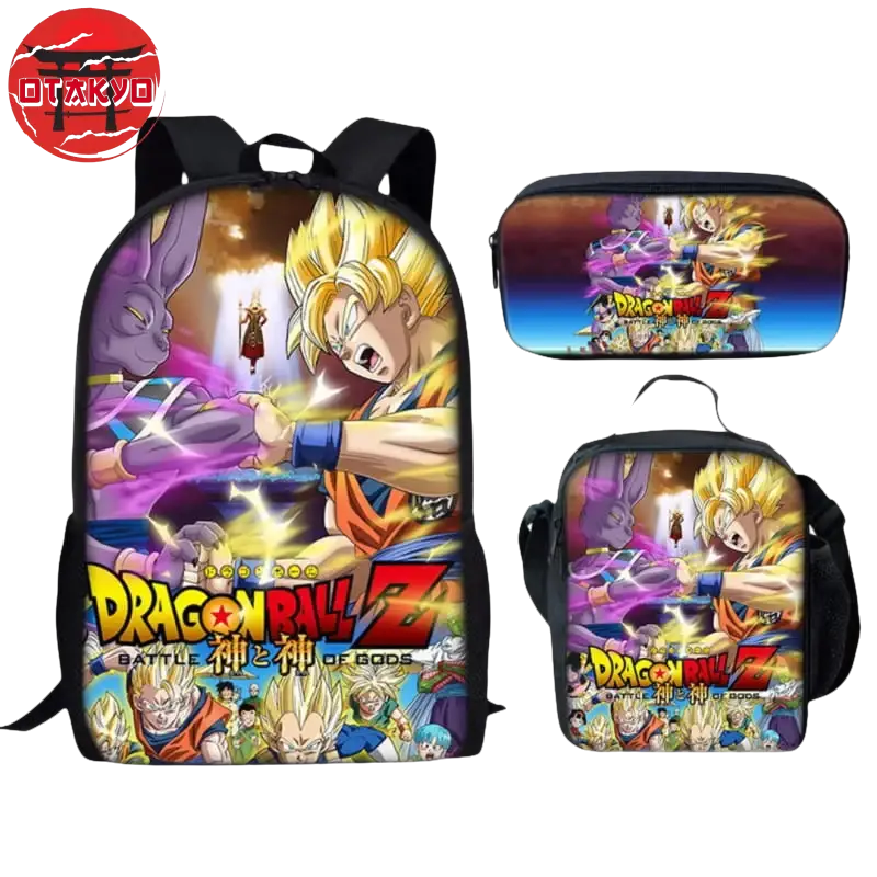 School Bag with Pencil Case and Shoulder Bag Battle of the Gods - Dragon Ball Z™