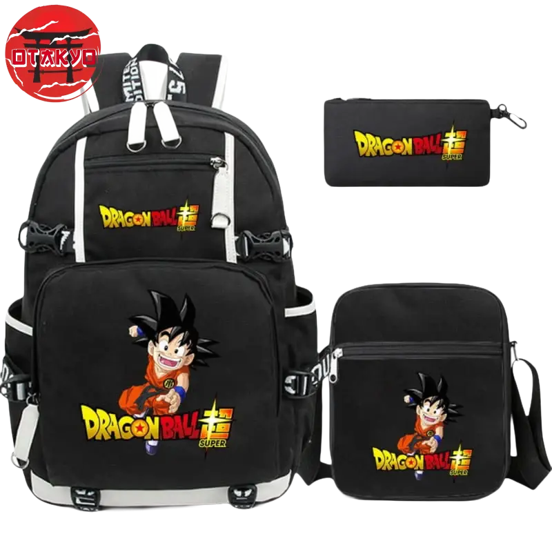 School Bag with Pencil Case and Shoulder Bag Goku DBS - Dragon Ball Z™