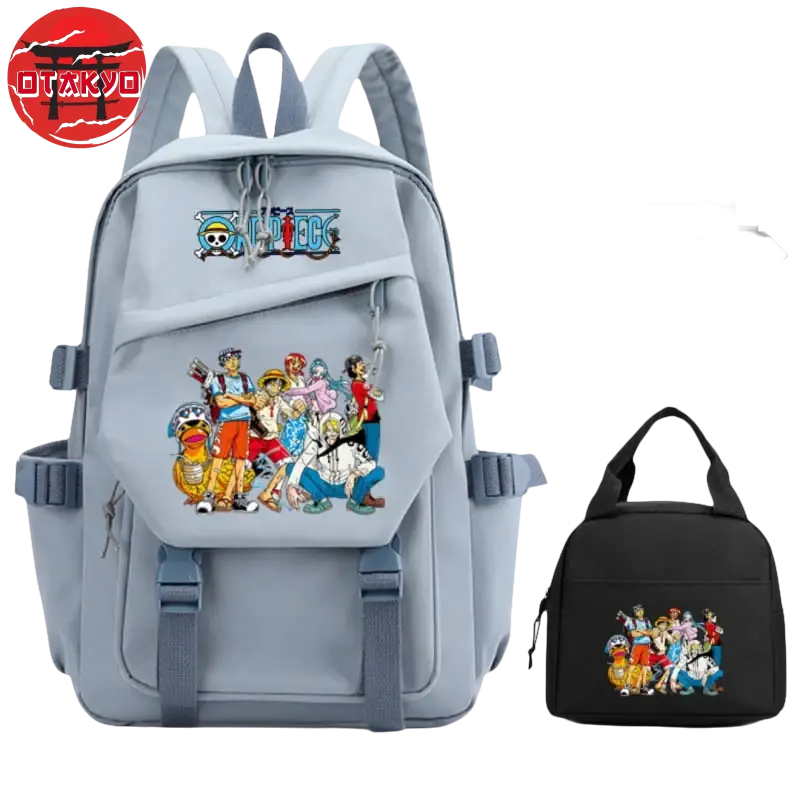 School Bag with Pencil Case and Shoulder Bag Mugiwara at Alabasta - One Piece™
