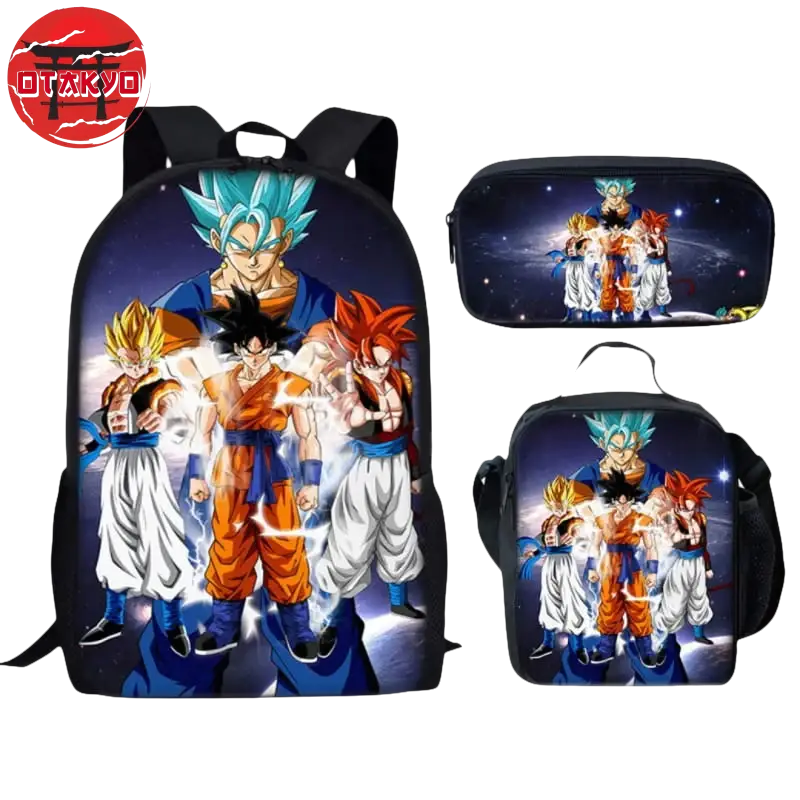 School Bag with Pencil Case and Shoulder Bag Super Goku - Dragon Ball Z™
