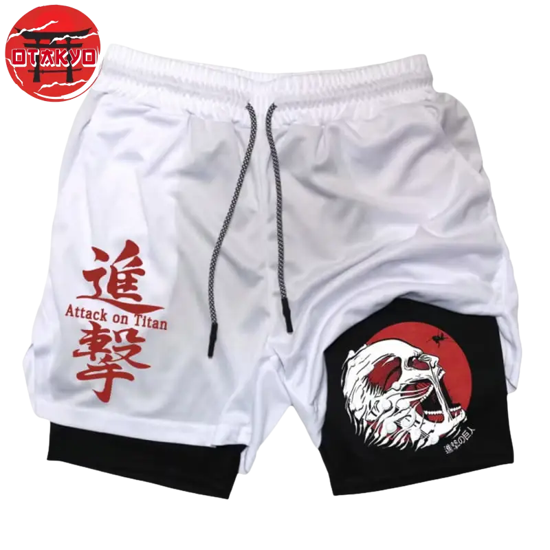 Short Armored Titan Black and White - Attack on Titan™