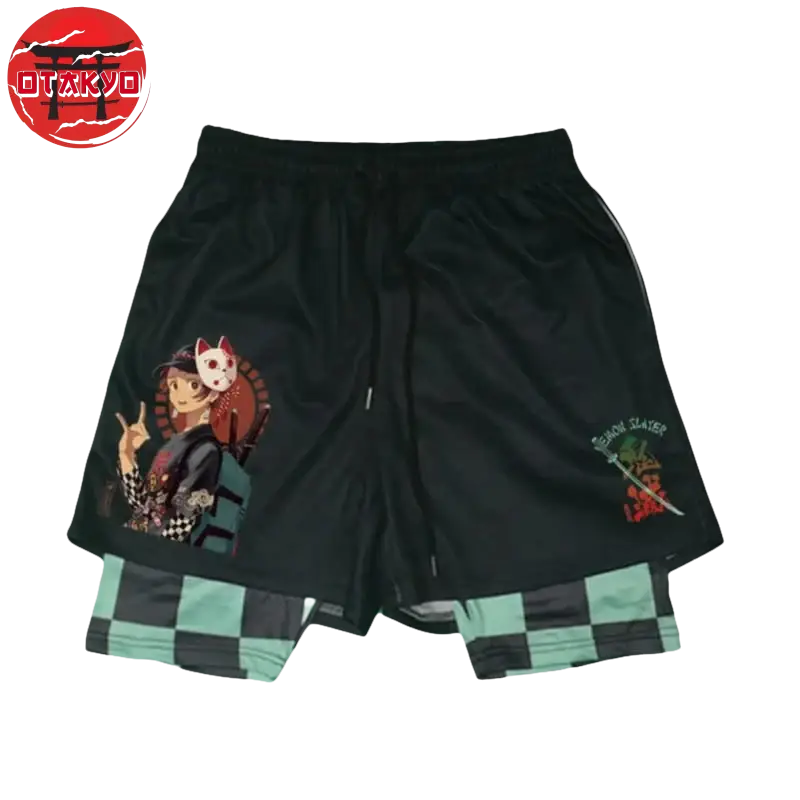 Short Tanjiro Demon Slayer Mask - Demon Slayer™