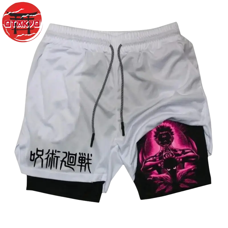 Short Yuji x Sukuna Pink - Jujutsu Kaisen™