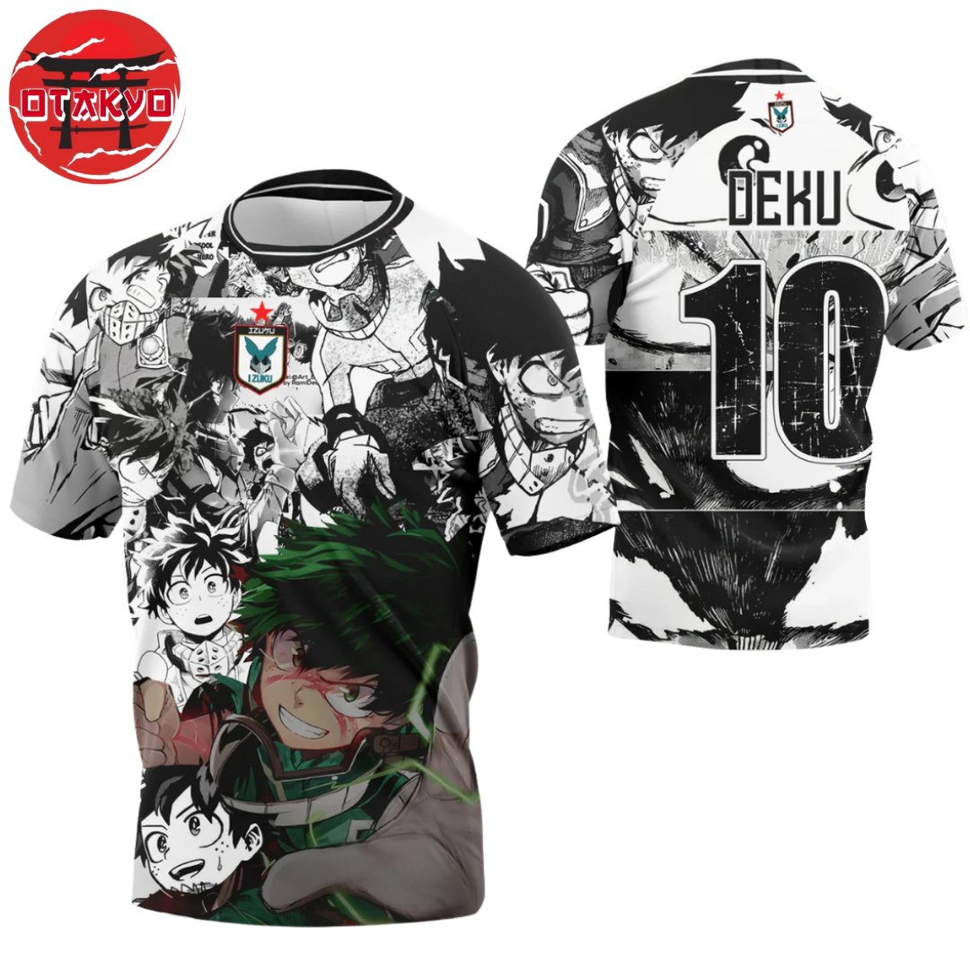 Soccer Jersey Izuku Midoriya "One For All" - My Hero Academia™