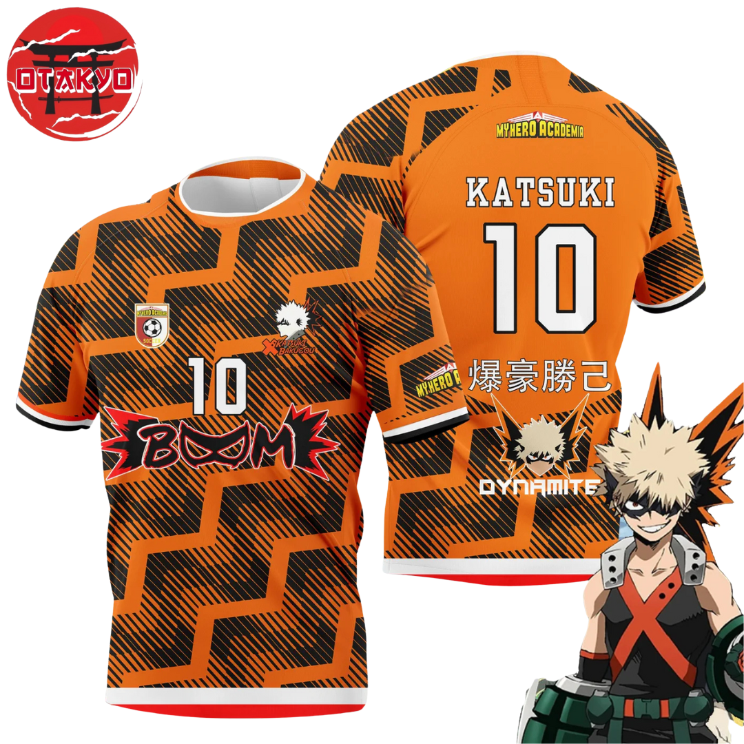 Soccer Jersey Katsuki Bakugo - My Hero Academia™