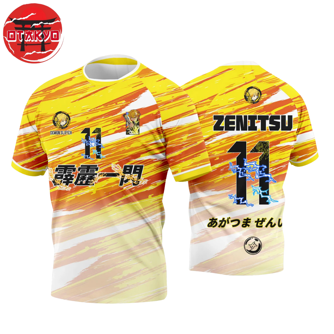 Soccer Jersey Zenitsu Agatsuma - Demon Slayer™