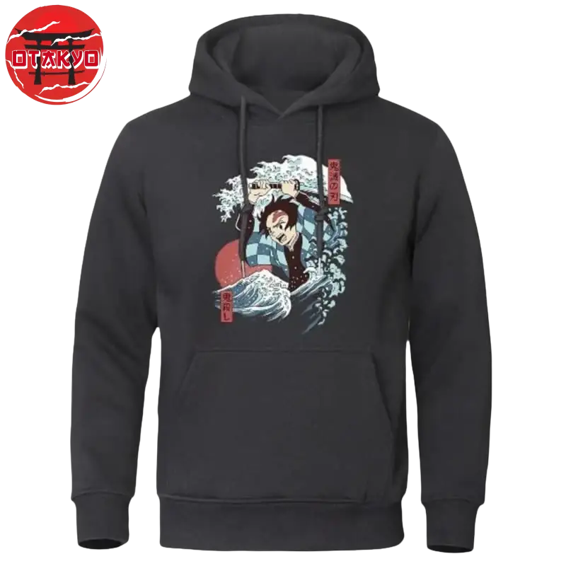 Sweatshirt Tanjiro "Water" - Demon Slayer™