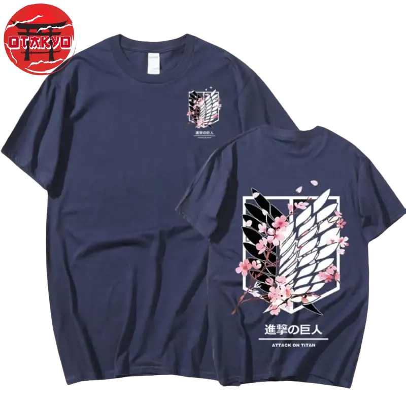 T-Shirt Blue Survey Corps - Attack on Titan™