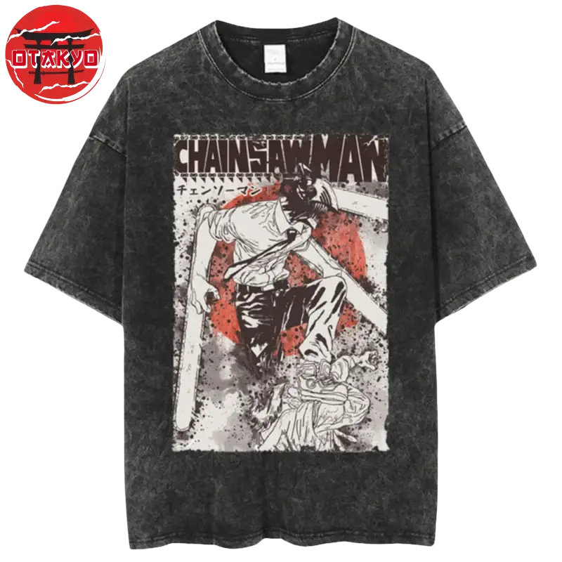T-Shirt Denji "Madness" - Chainsaw Man™