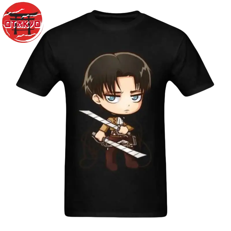 T-Shirt Levi "Chibi" - Attack on Titan™