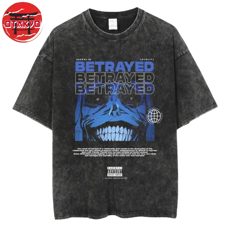 T-Shirt Oversize Architect "Betrayed" - Solo Leveling™