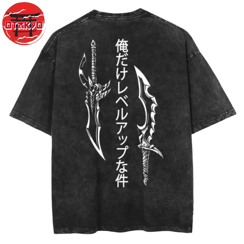 T-Shirt Oversize Kamish Daggers - Solo Leveling™
