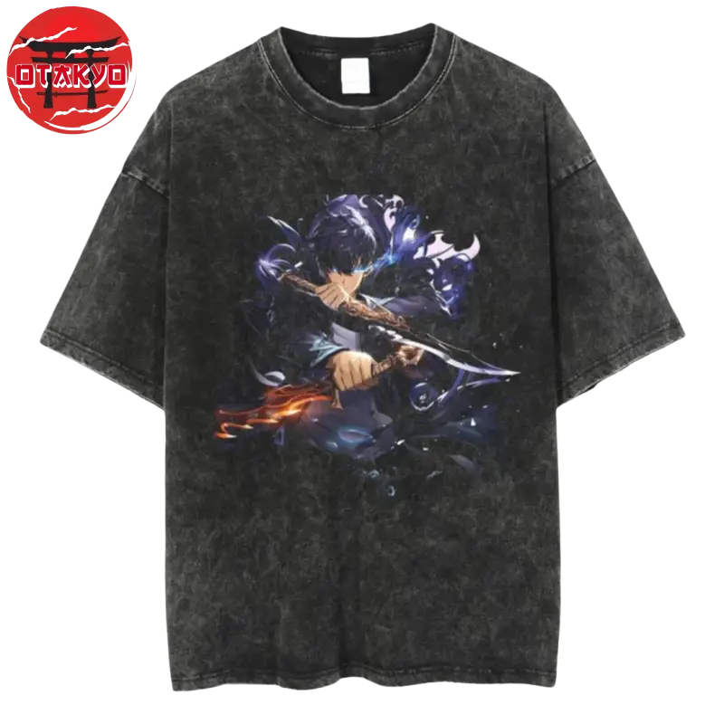 T-Shirt Oversize S Sung Jin-Woo - Solo Leveling™