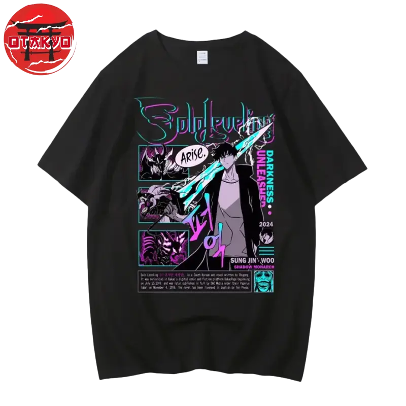 T-Shirt Sung Jin-Woo "Igris's Sword" - Solo Leveling™