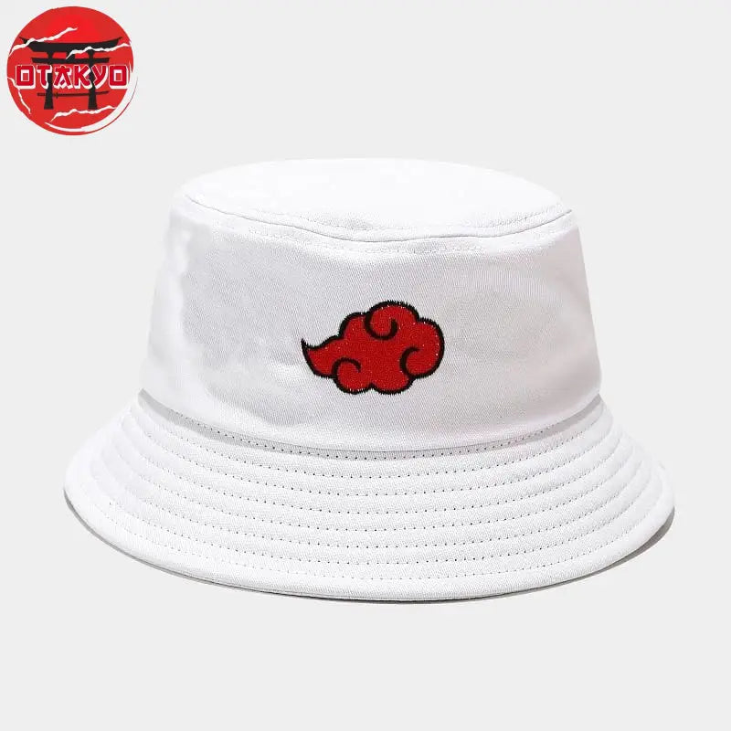 Bucket Hat blanc Akatsuki - Naruto Shippuden™